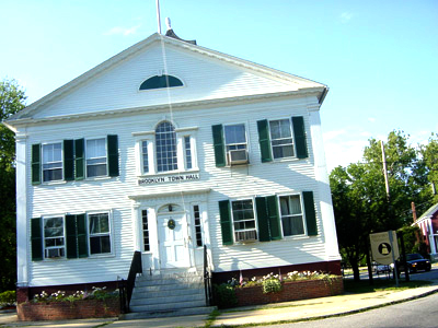 Brooklyn Town Hall. Brooklyn, CT