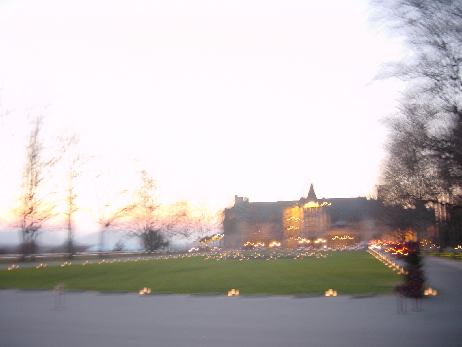 A Church before sunset. CT