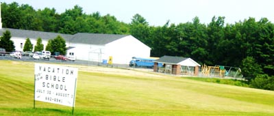 Vacation Bible School. US 1 between Portland and Rockland