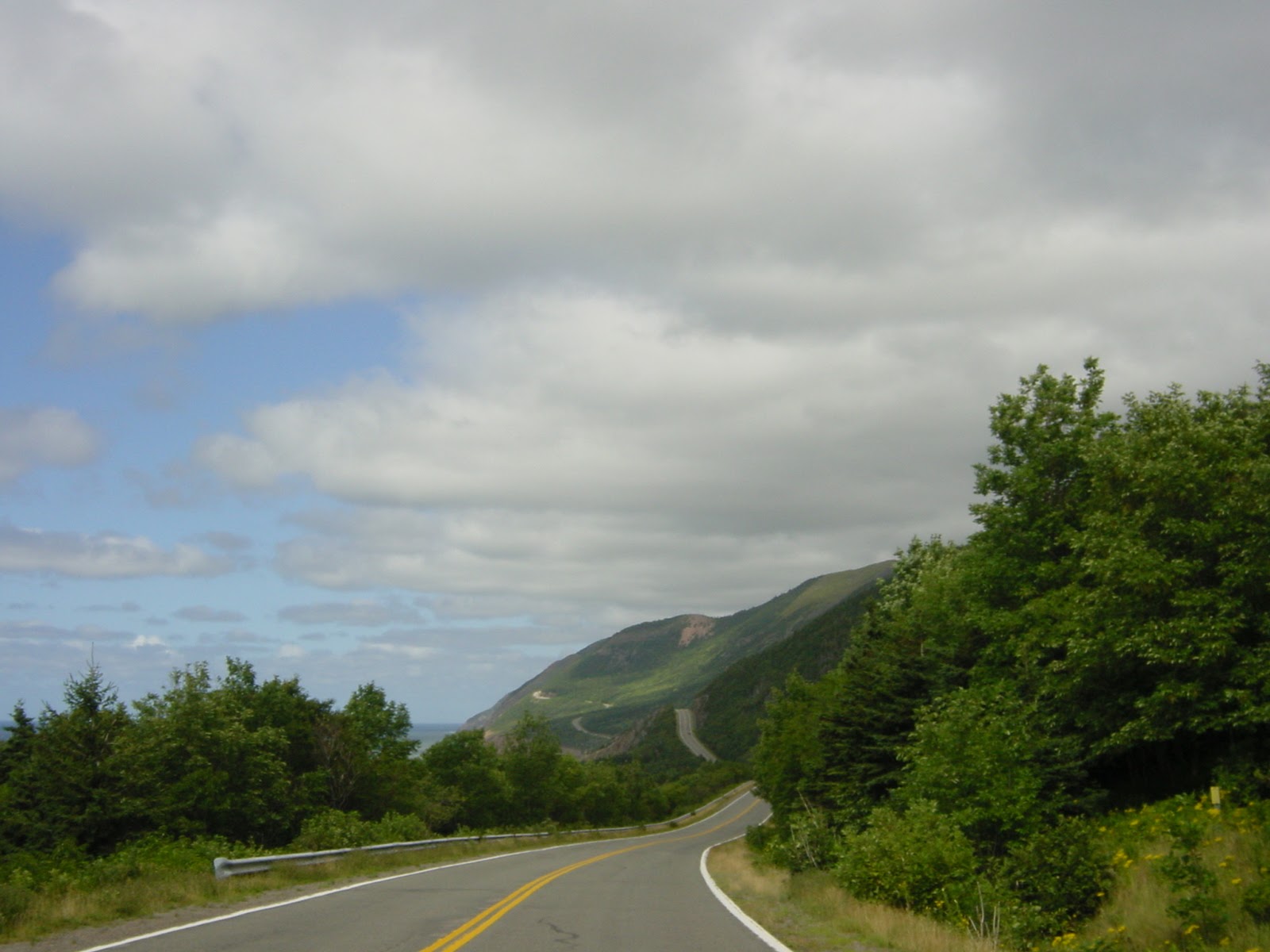 More road. Cape Breton, NS