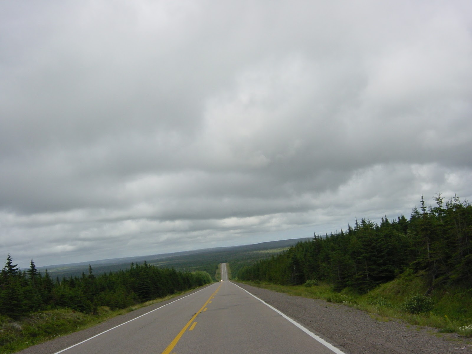 Still more road. Cape Breton, NS