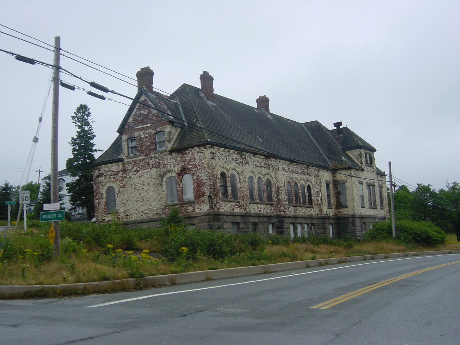 Train Station. Near St. Peter's, NS