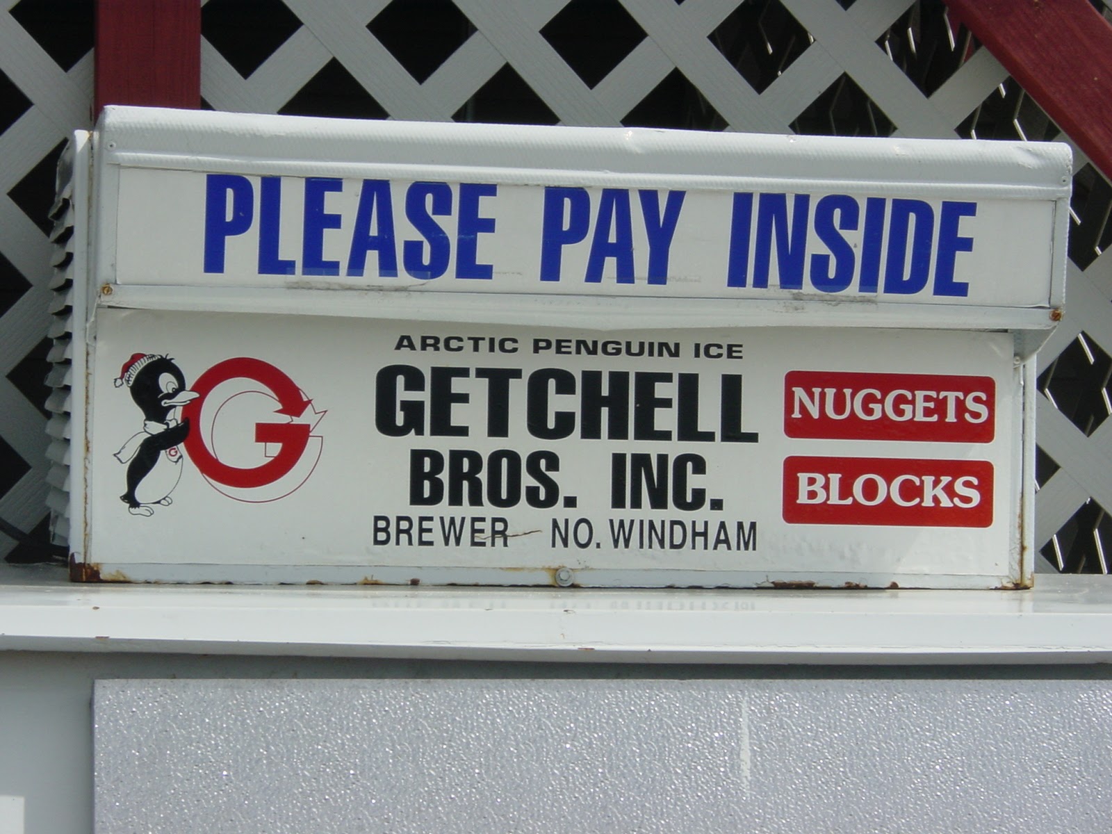 Please Pay. Sebago Lake, ME