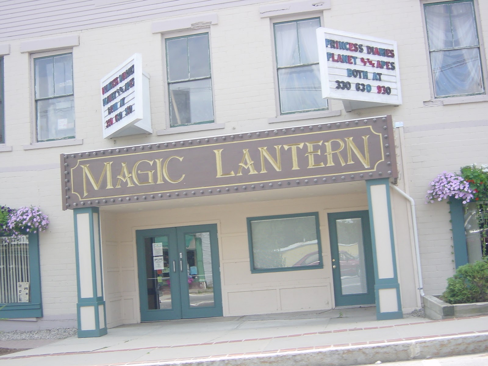 Marquee. Near NH border, ME