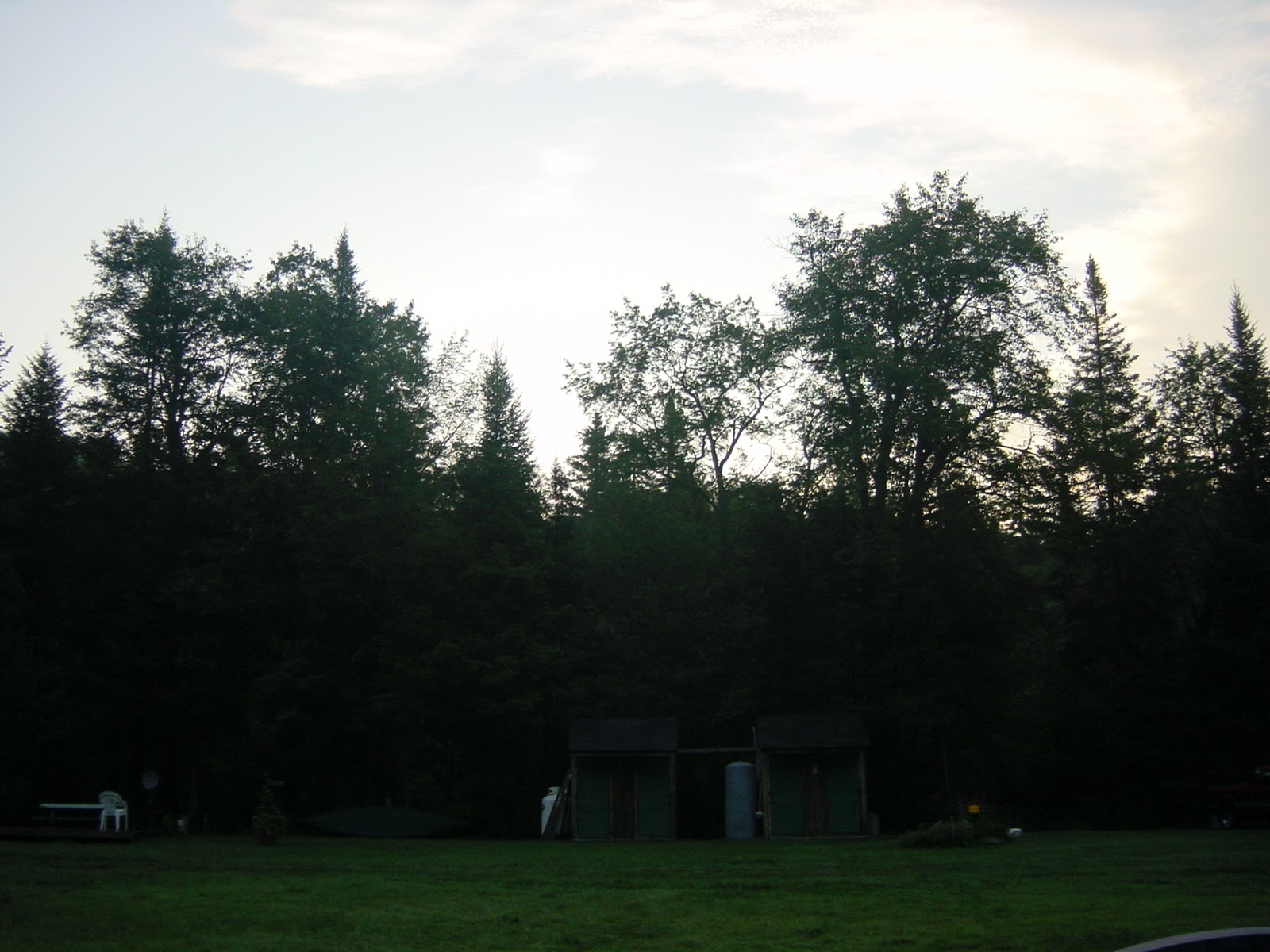 Showers (l) and Toilets (r). Halifax, VT