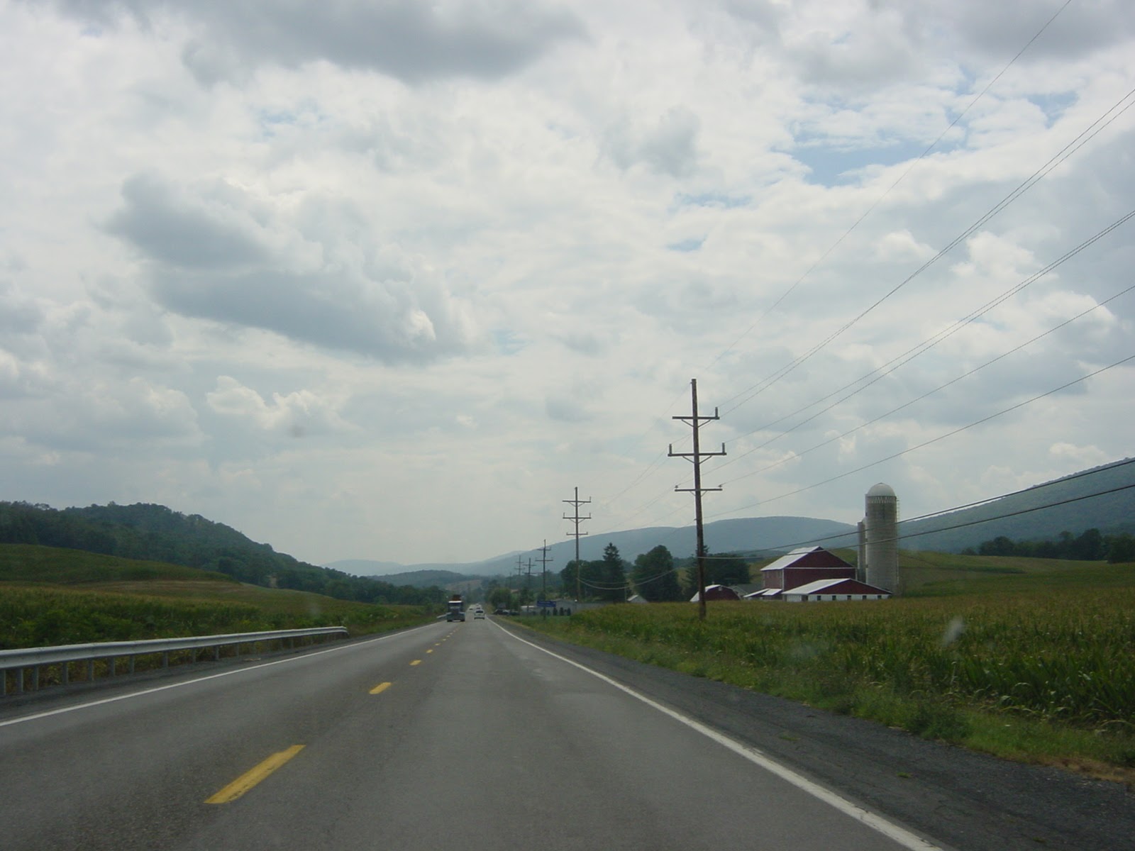In the Alleganies. Near Beavertown, PA