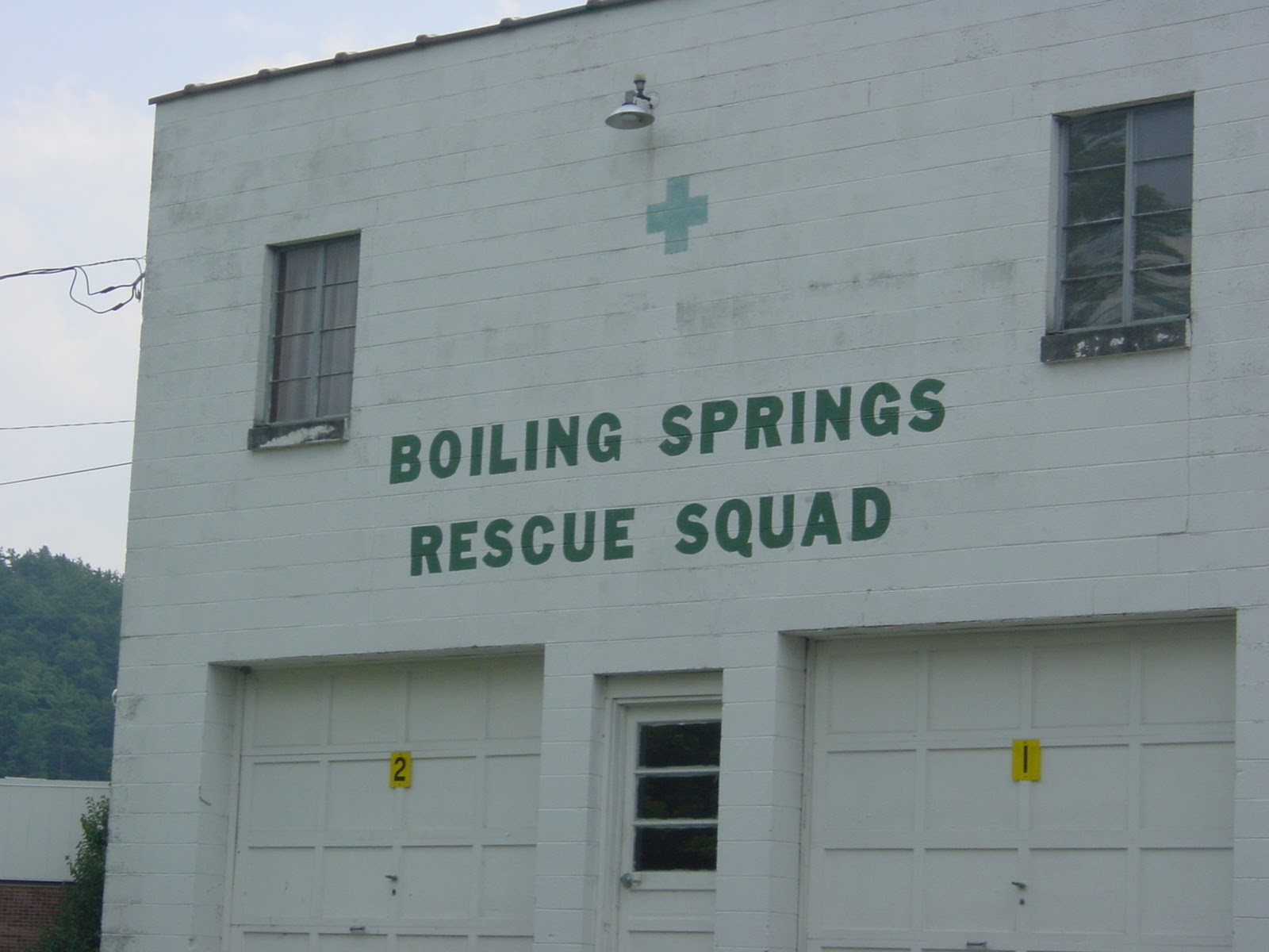 Sign. Boiling Spring, VA