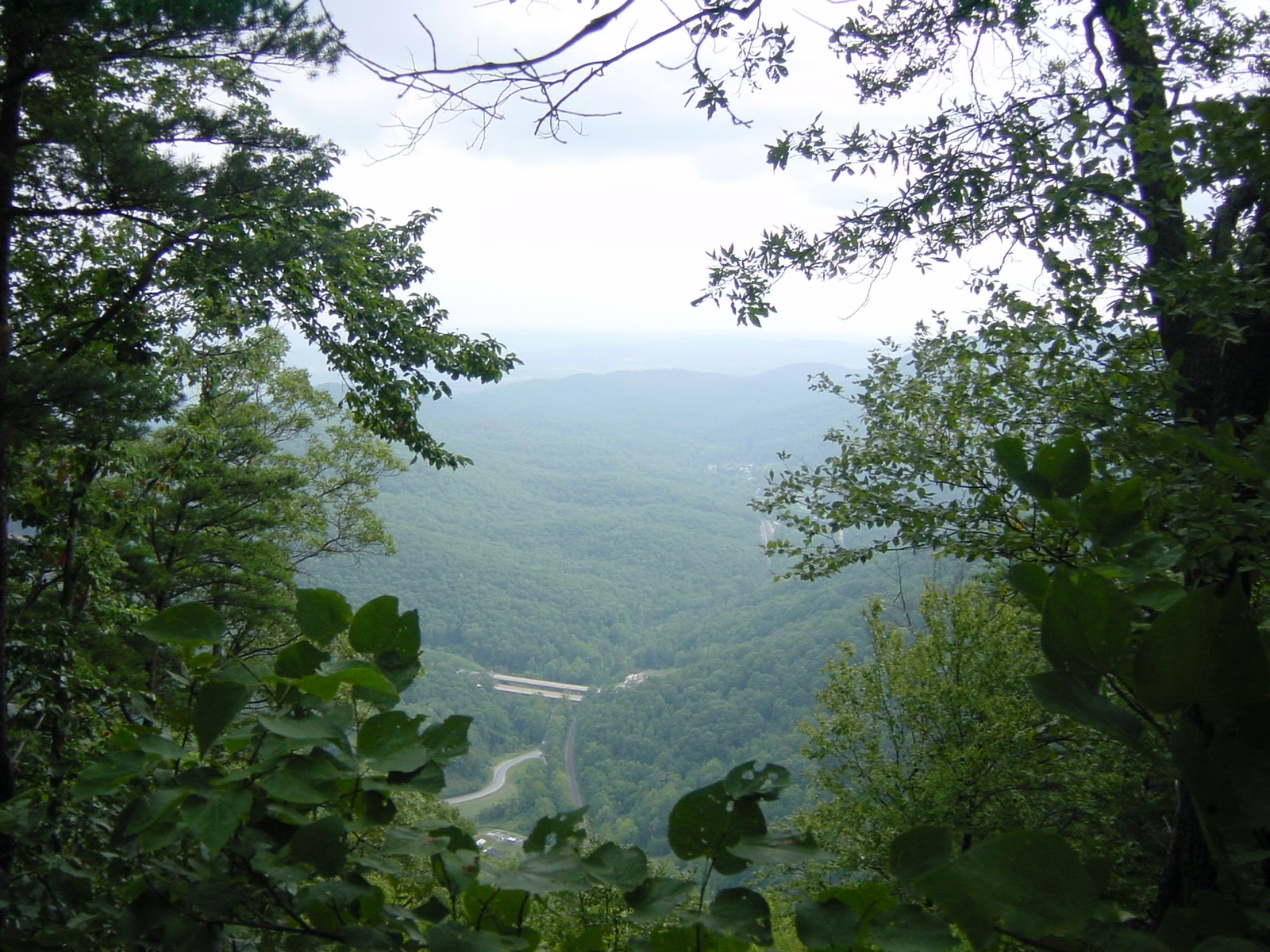 The Gap from on high.