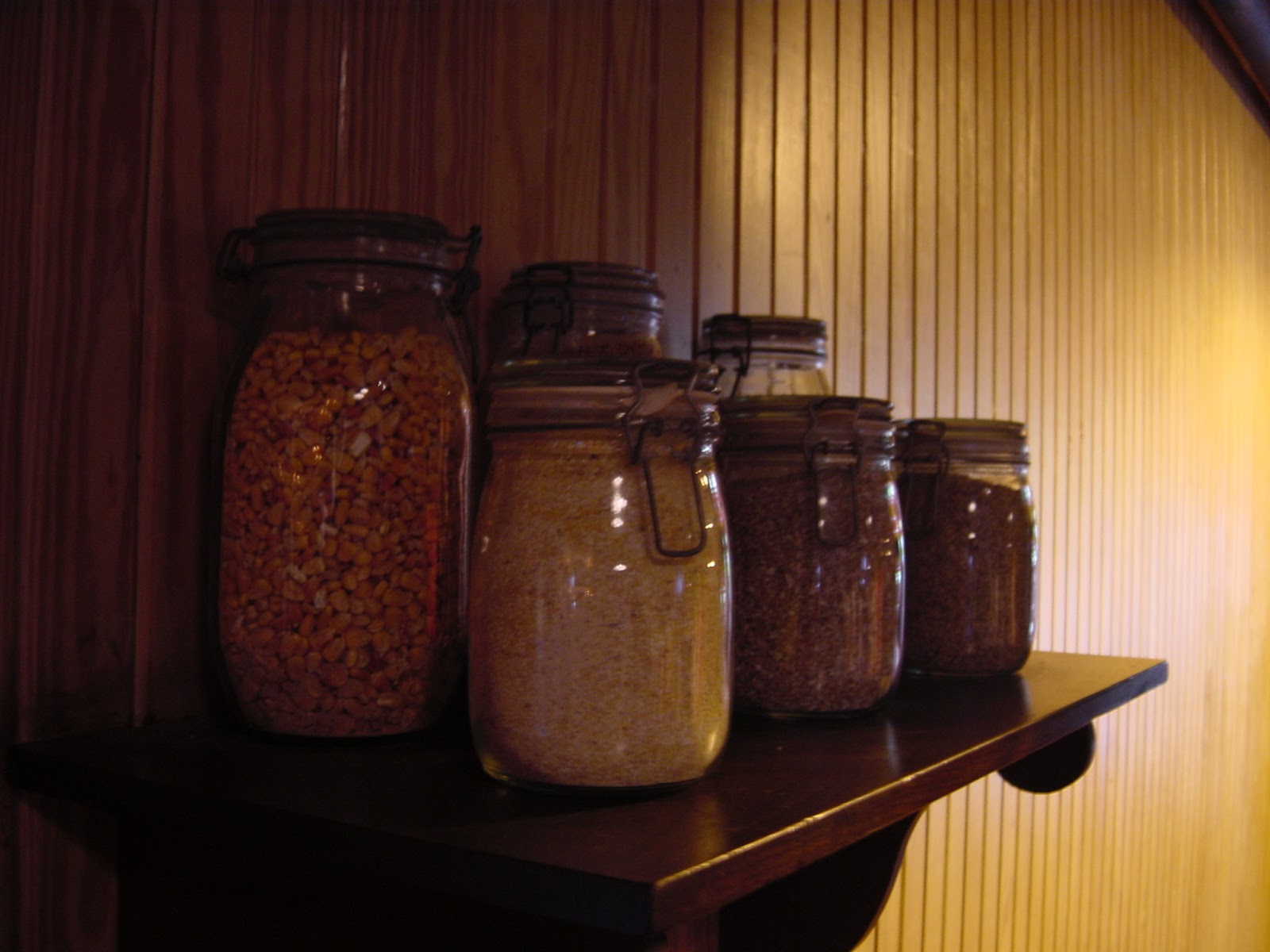 Corn, red winter wheat and malted barley.