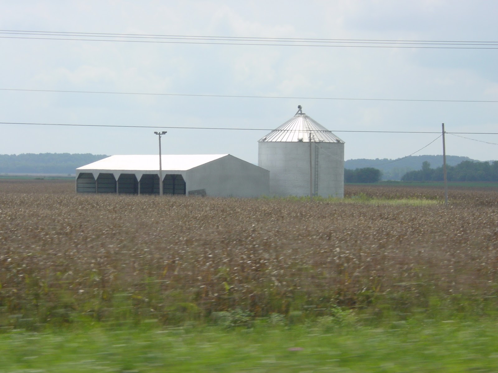 Corn and Mill. South Central Illinois