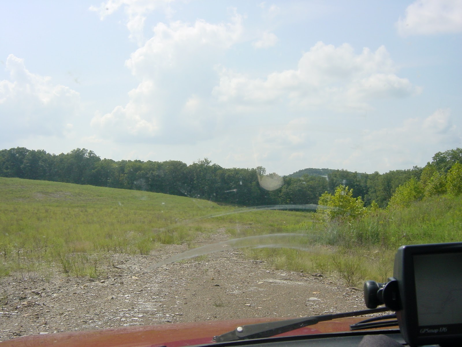 This isn't the road. Is it? No. Phew. Next to the mine.