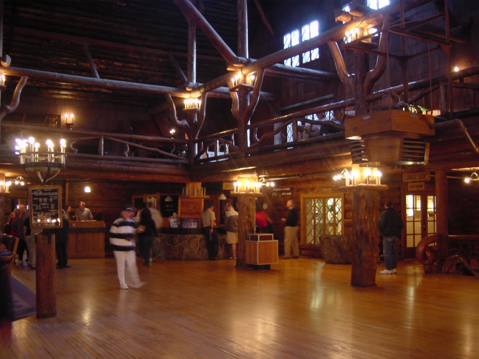 Old Faithful Inn Interior I