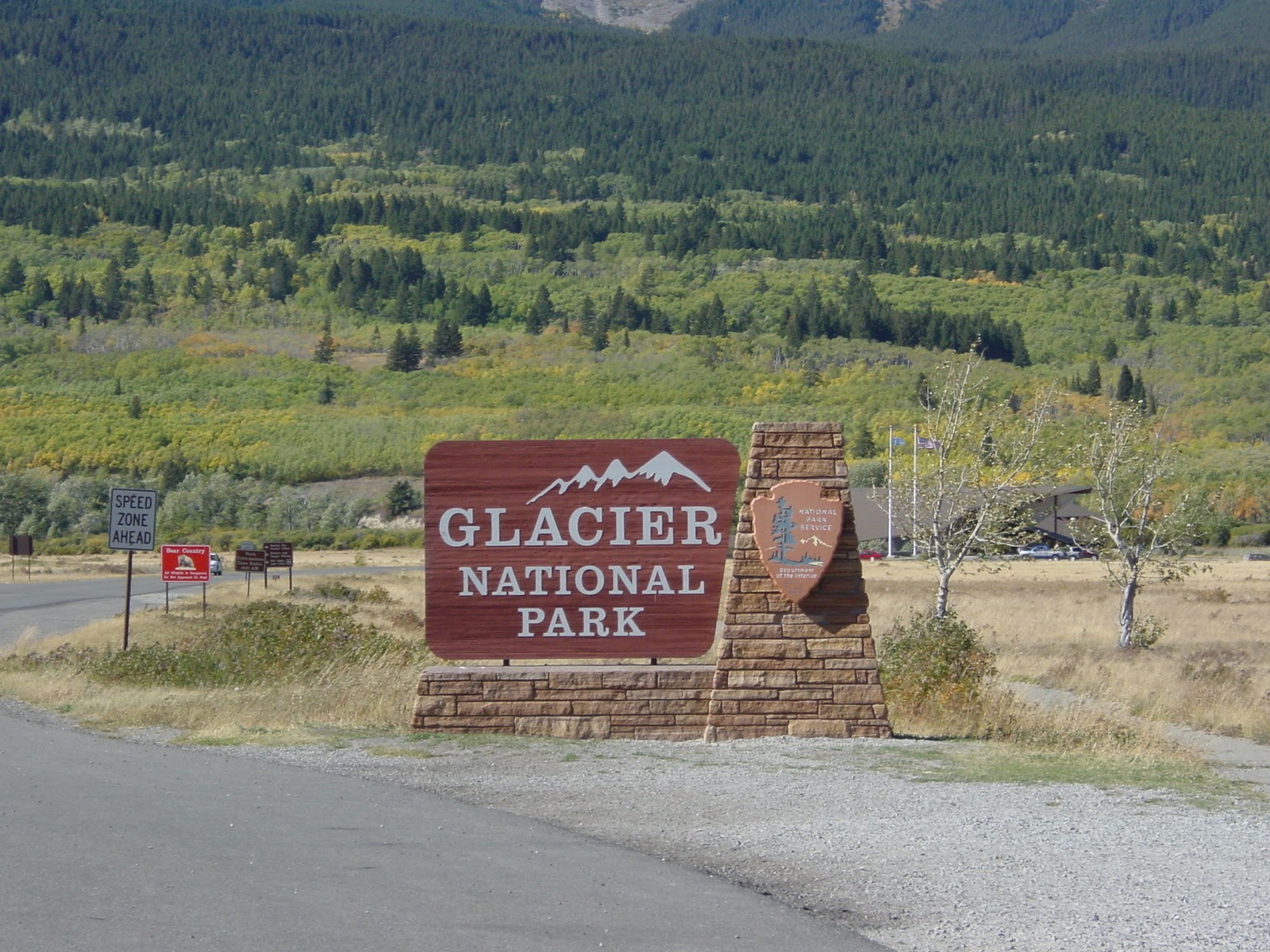 Entrance to Glacier