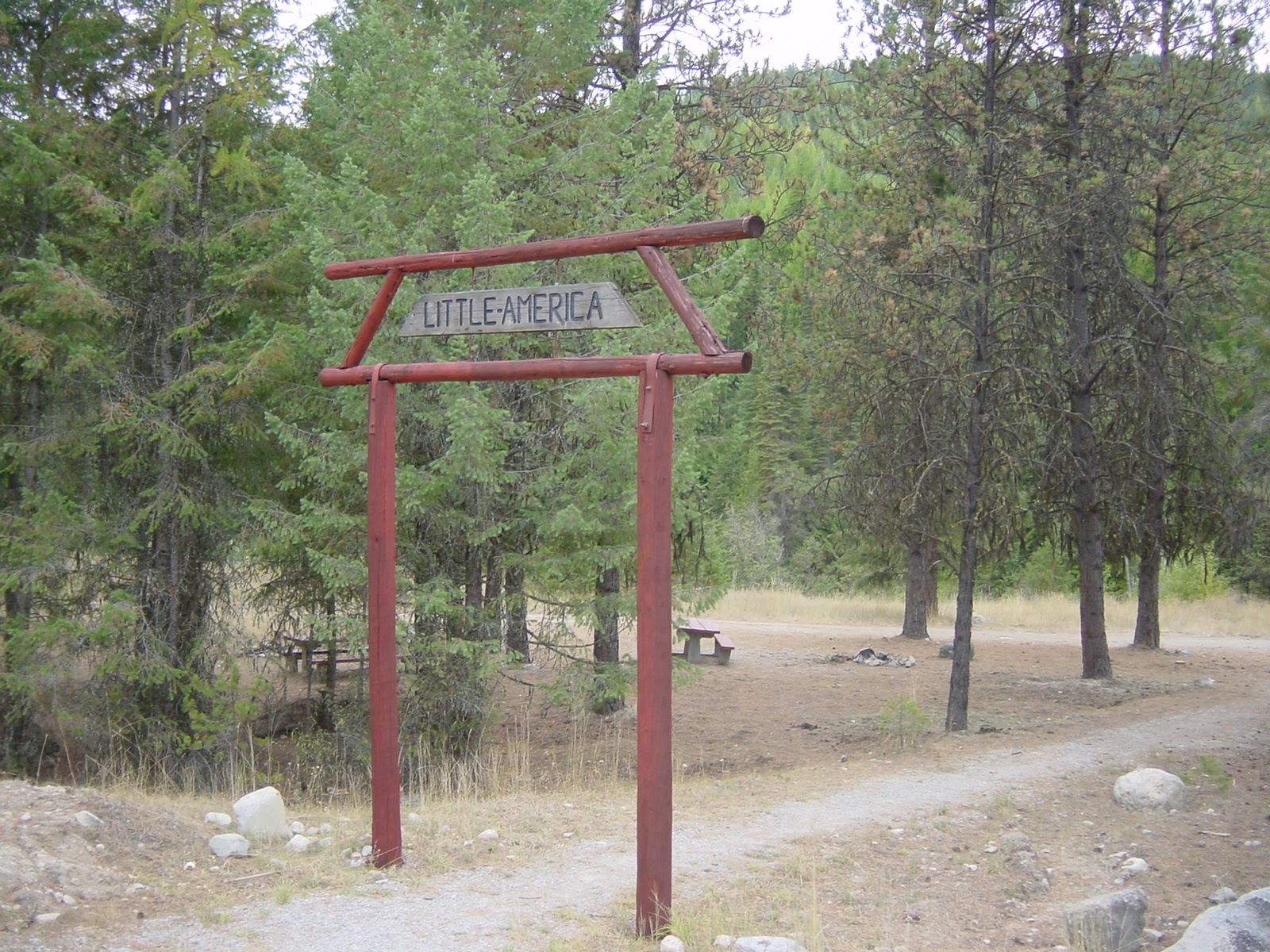 CCC Camp. National Forest, Hwy 20, Eastern WA