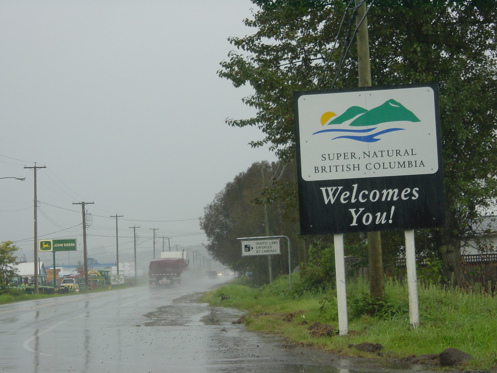 Entering Canda. Again.