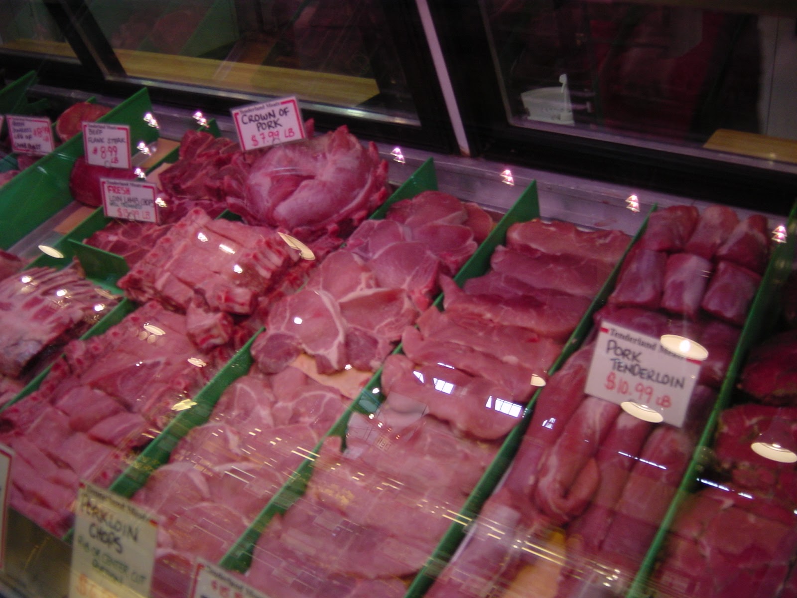 Great cuts of Meet. Public Market