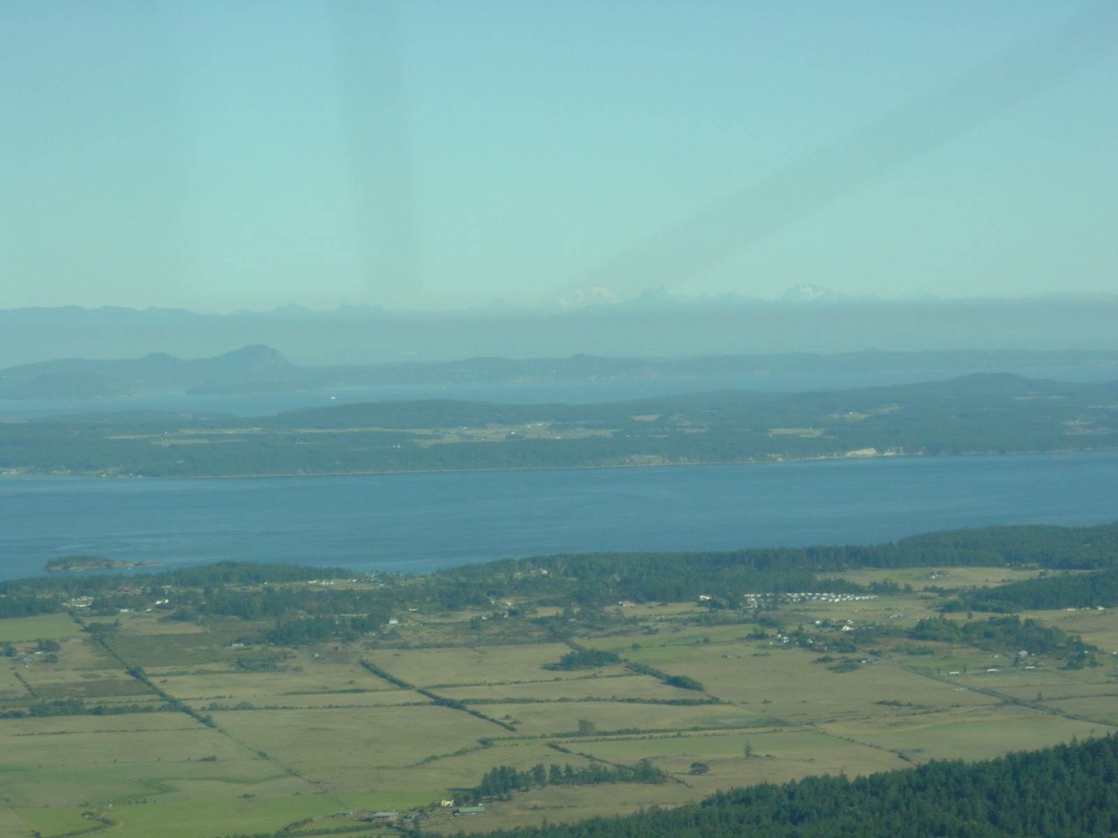 San Juan Island from 2100 feet