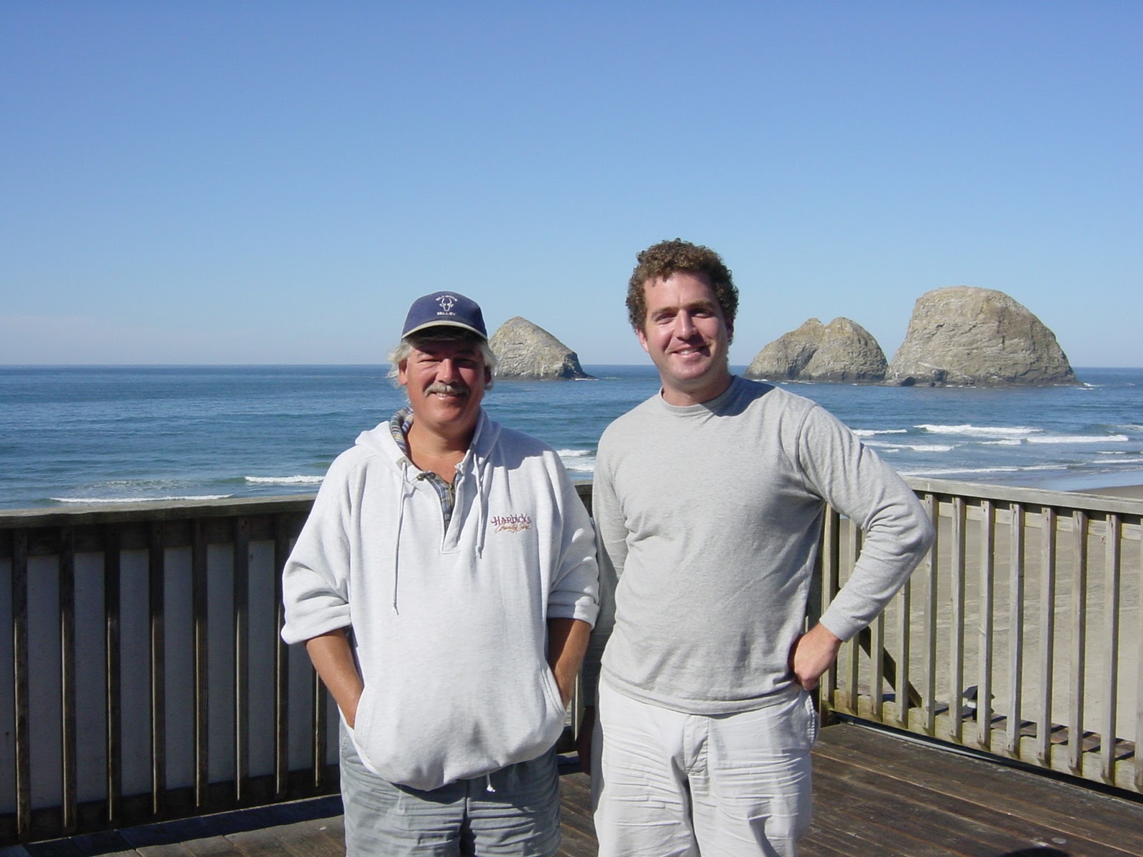 Steve and Me. Oceanside, OR