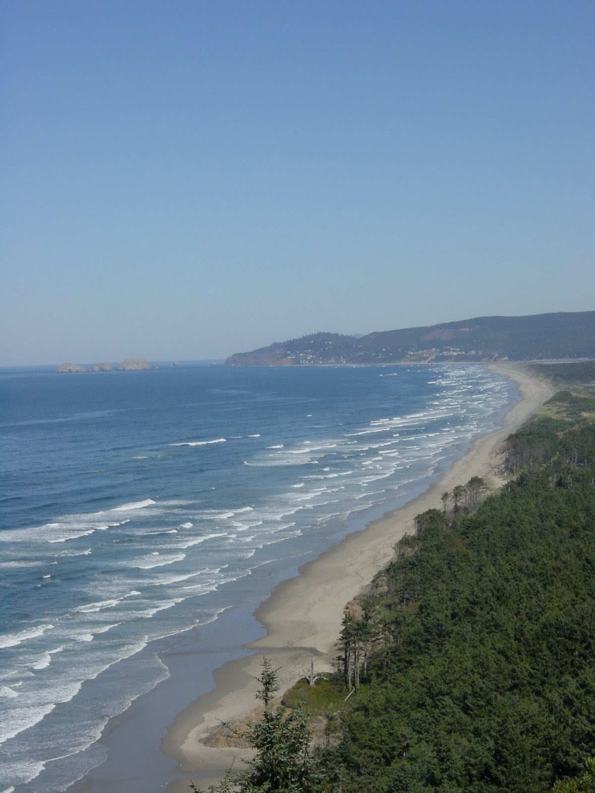 Looking back at Oceanside. Cape Lookout, OR