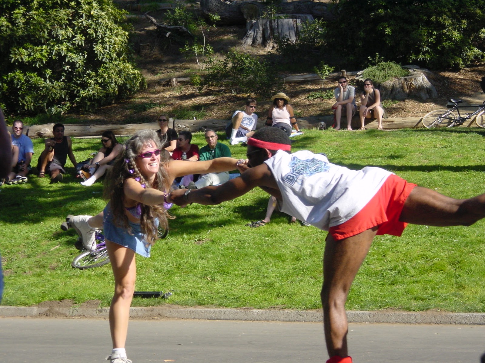 Two Skaters. San Francisco, CA