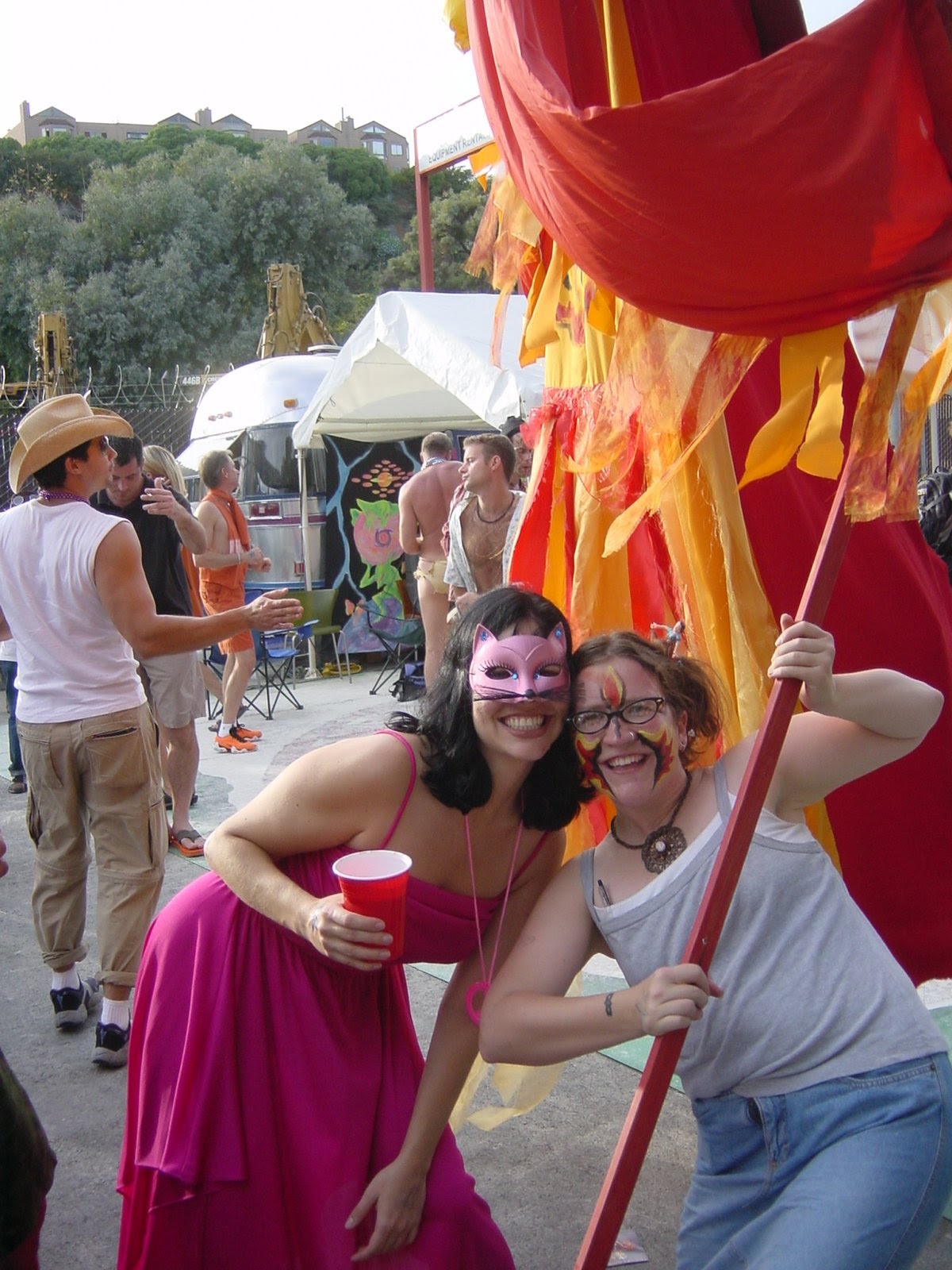 Jeannie and Singer friend. San Francisco, CA