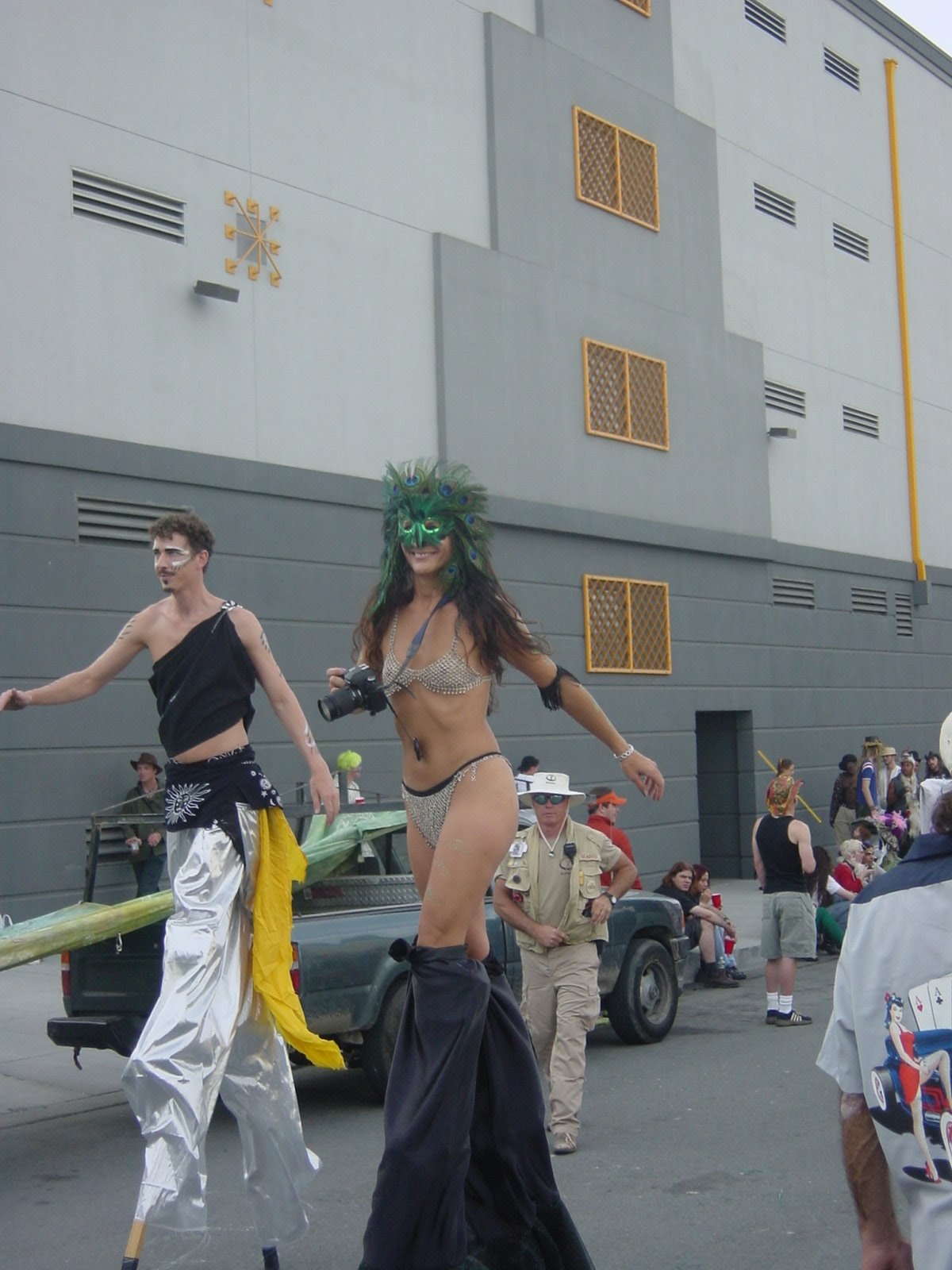 Two performers. San Francisco, CA