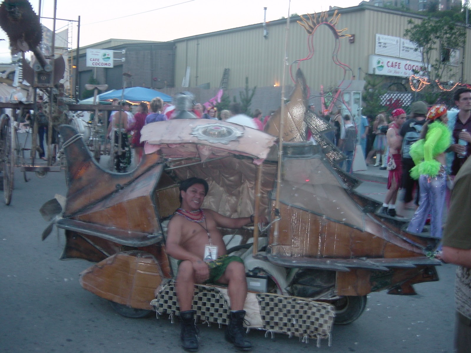 Carlos in Car. San Francisco, CA
