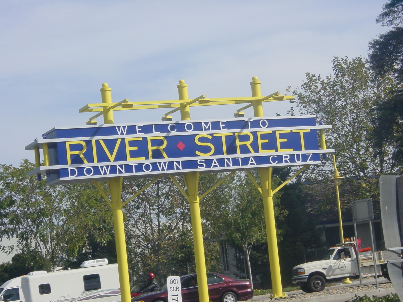 Sign. Santa Cruz, CA