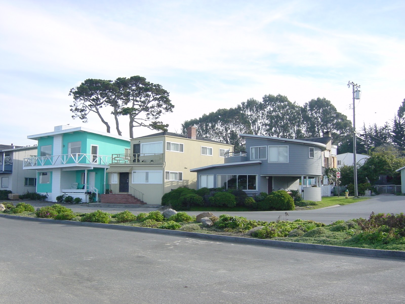 Three homes with a view. Monterrey, CA