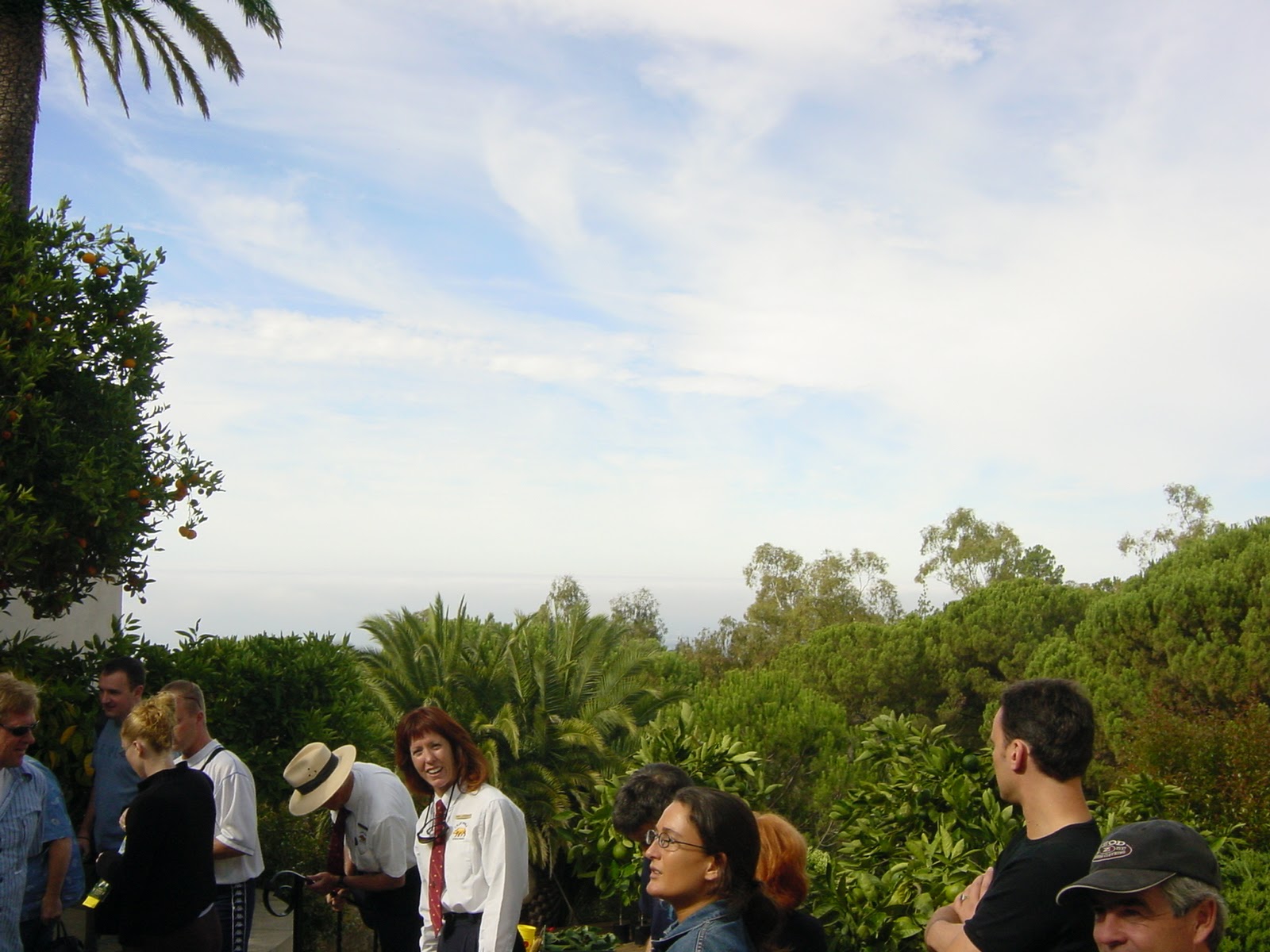One Super Tour Guide. San Simeon.