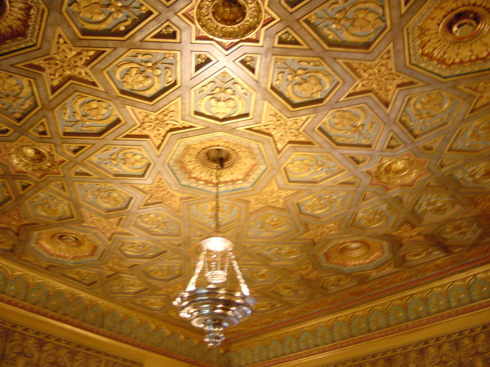 Ceiling I. Hearst Castle