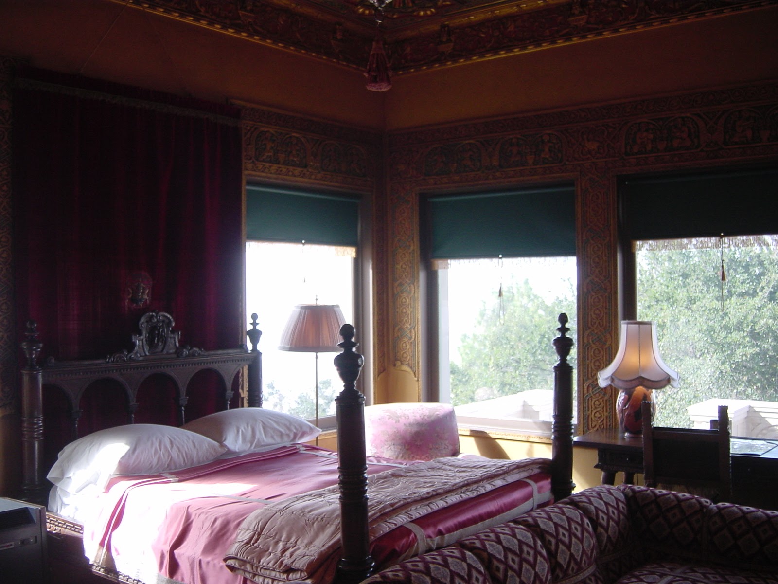 Bedroom IV. Hearst Castle.
