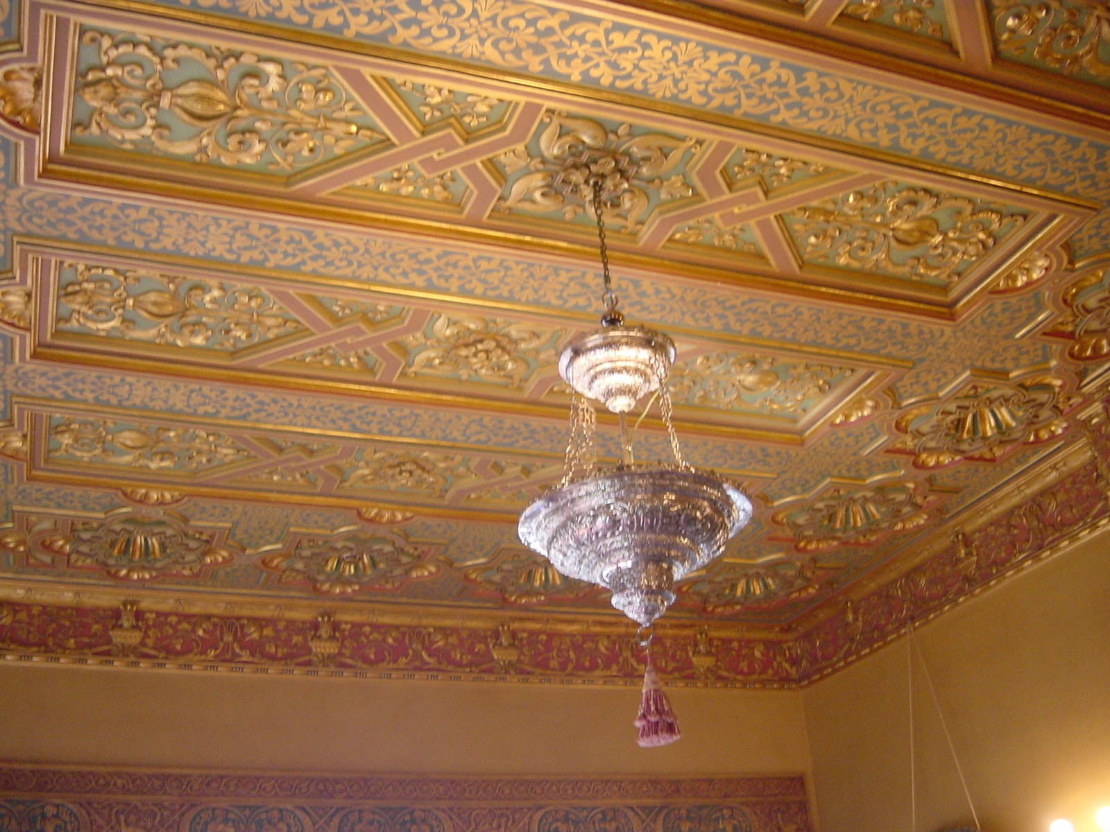 Ceiling IV. Hearst Castle.