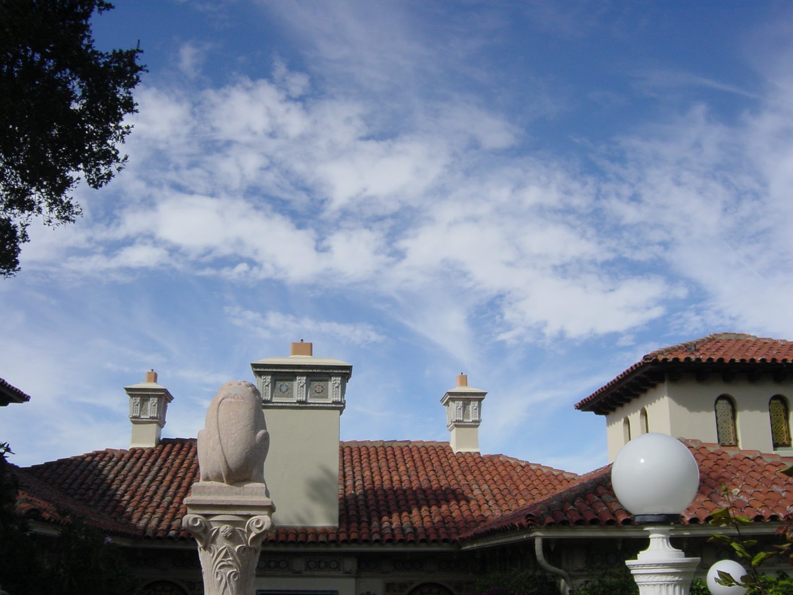 Pacific Blue. Hearst Castle.