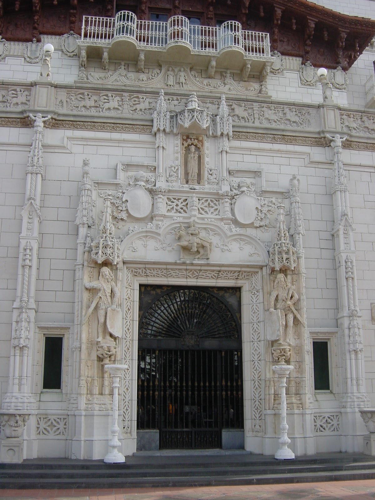 Main Entrance. Hearst Castle.