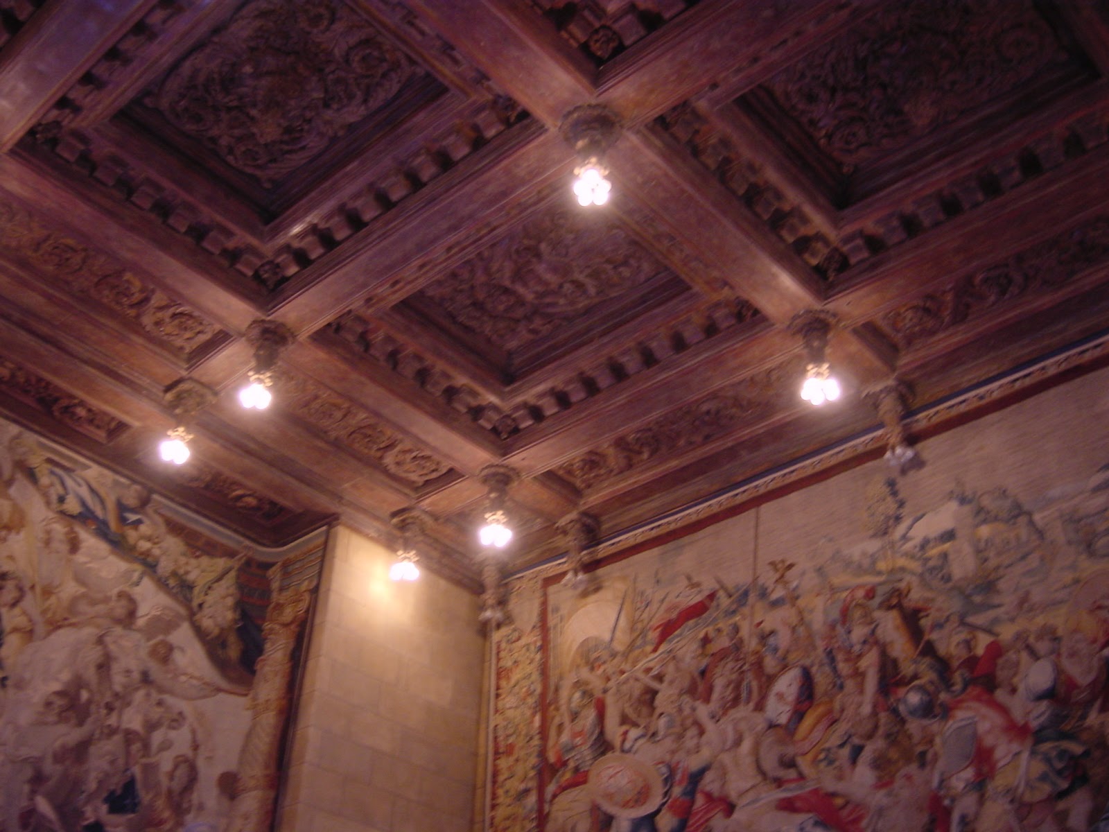 Ceiling VI. Hearst Castle.
