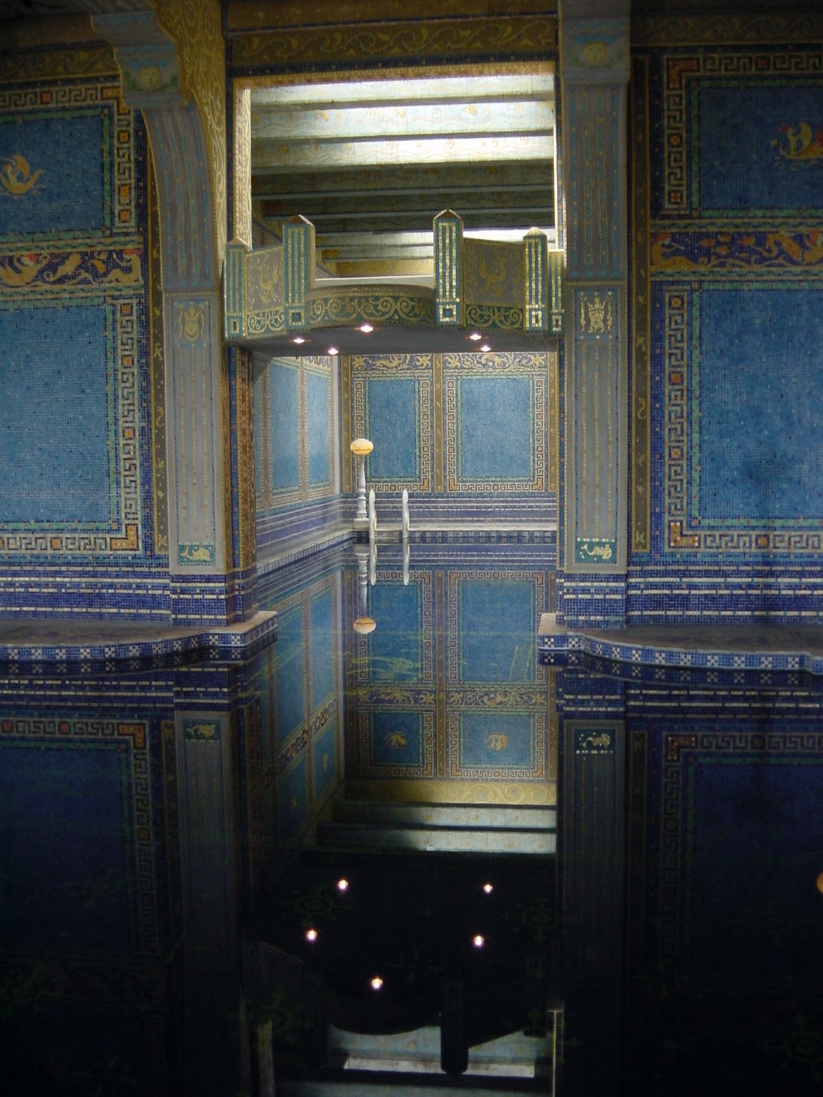 Indoor Swimming Pool II. Hearst Castle.