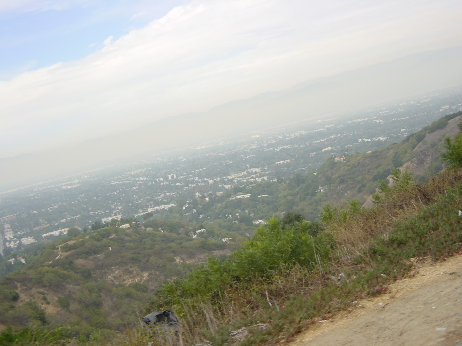View from Mulholland Drive
