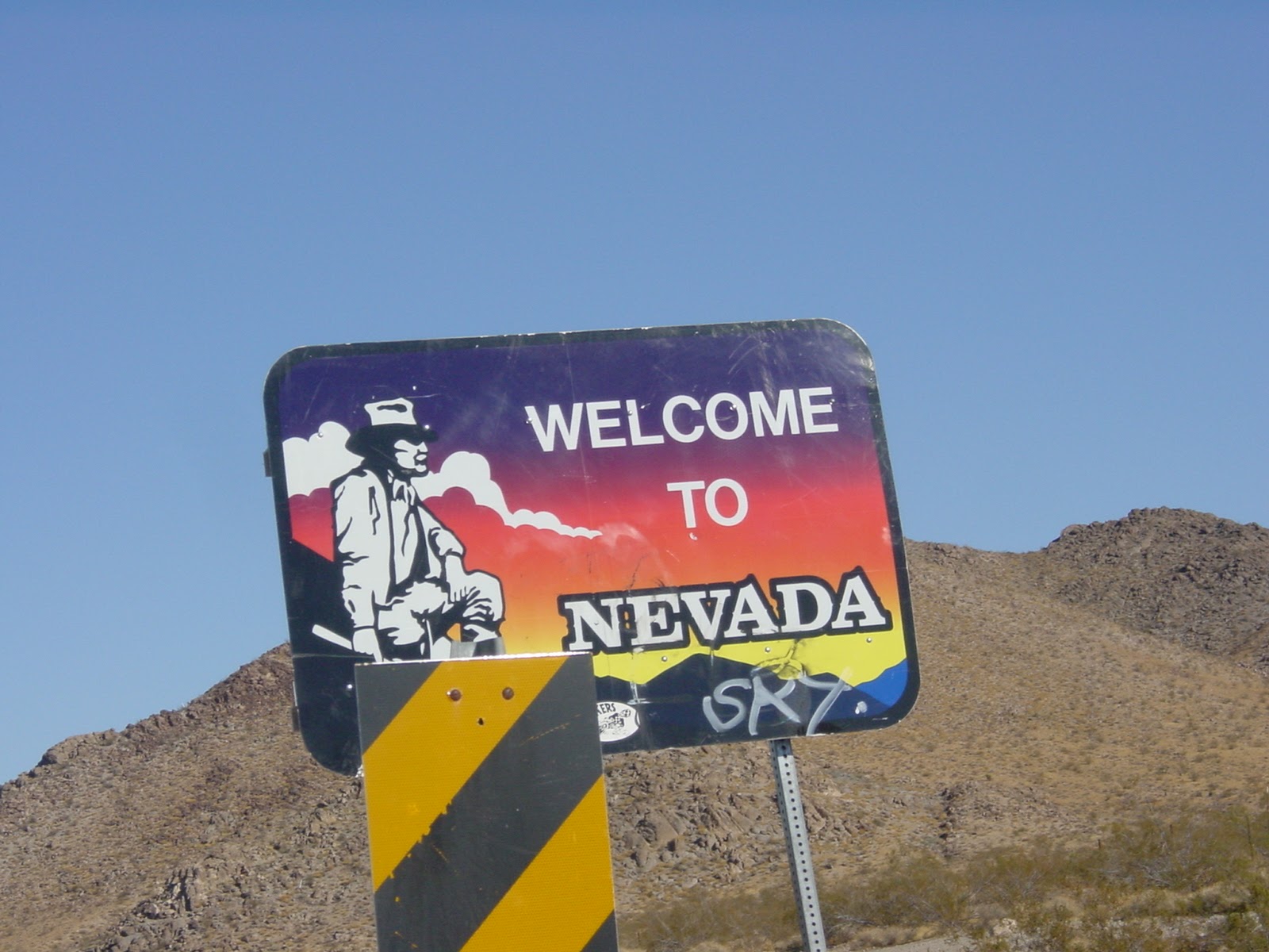 and then North to Las Vegas