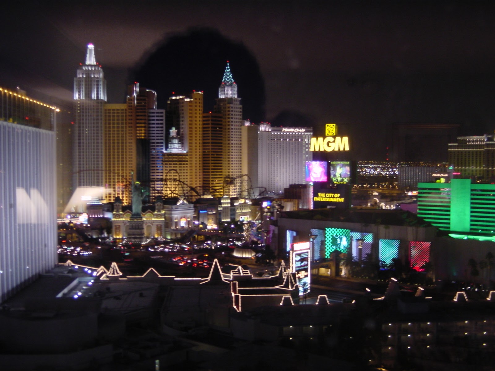 Looking at NY, NY from the Tropicana