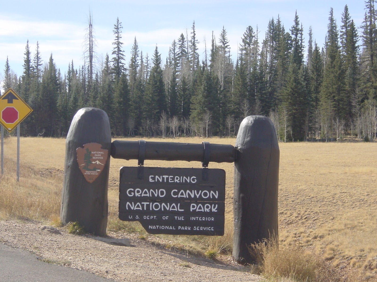 Entering the Grand Canyon