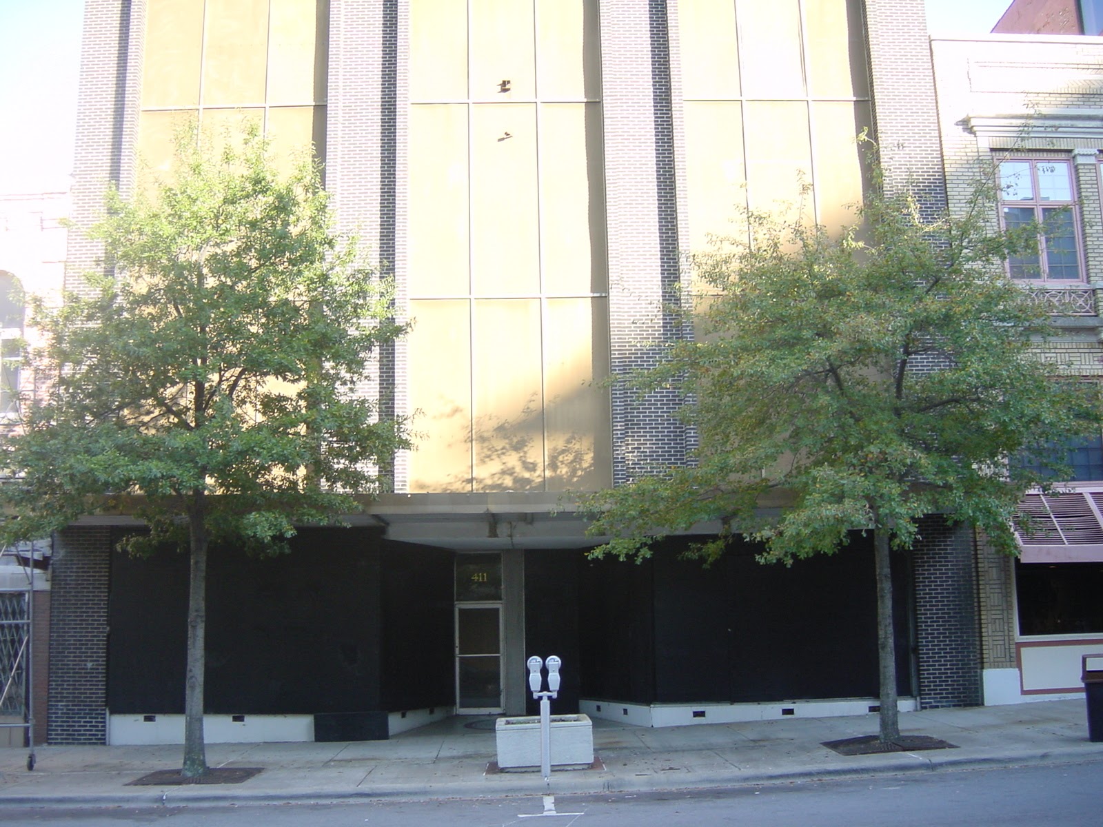 abandoned downtown building